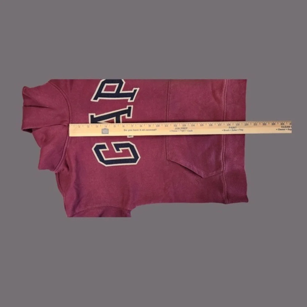 GAP Kids Hoodie Size XXL (14-16) Youth Pullover Hooded Sweatshirt Maroon‎
